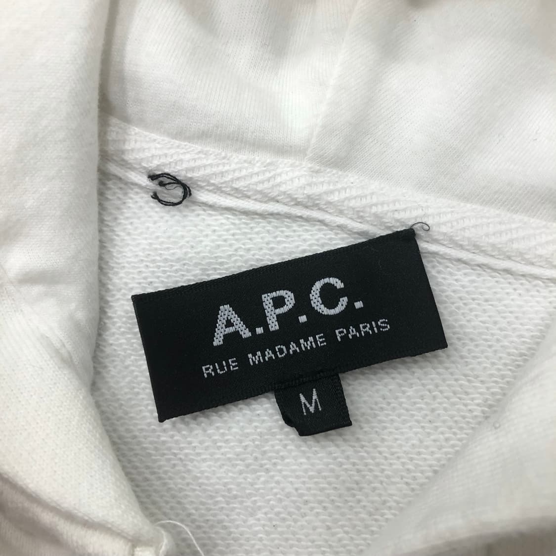 M 아페쎄 APC 크롭 후드집업 상품이미지3
