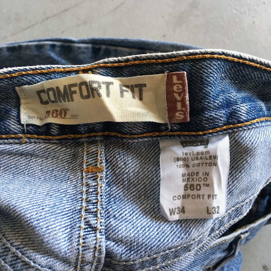 2000’s  Levi’s 560 Denim 상품이미지5