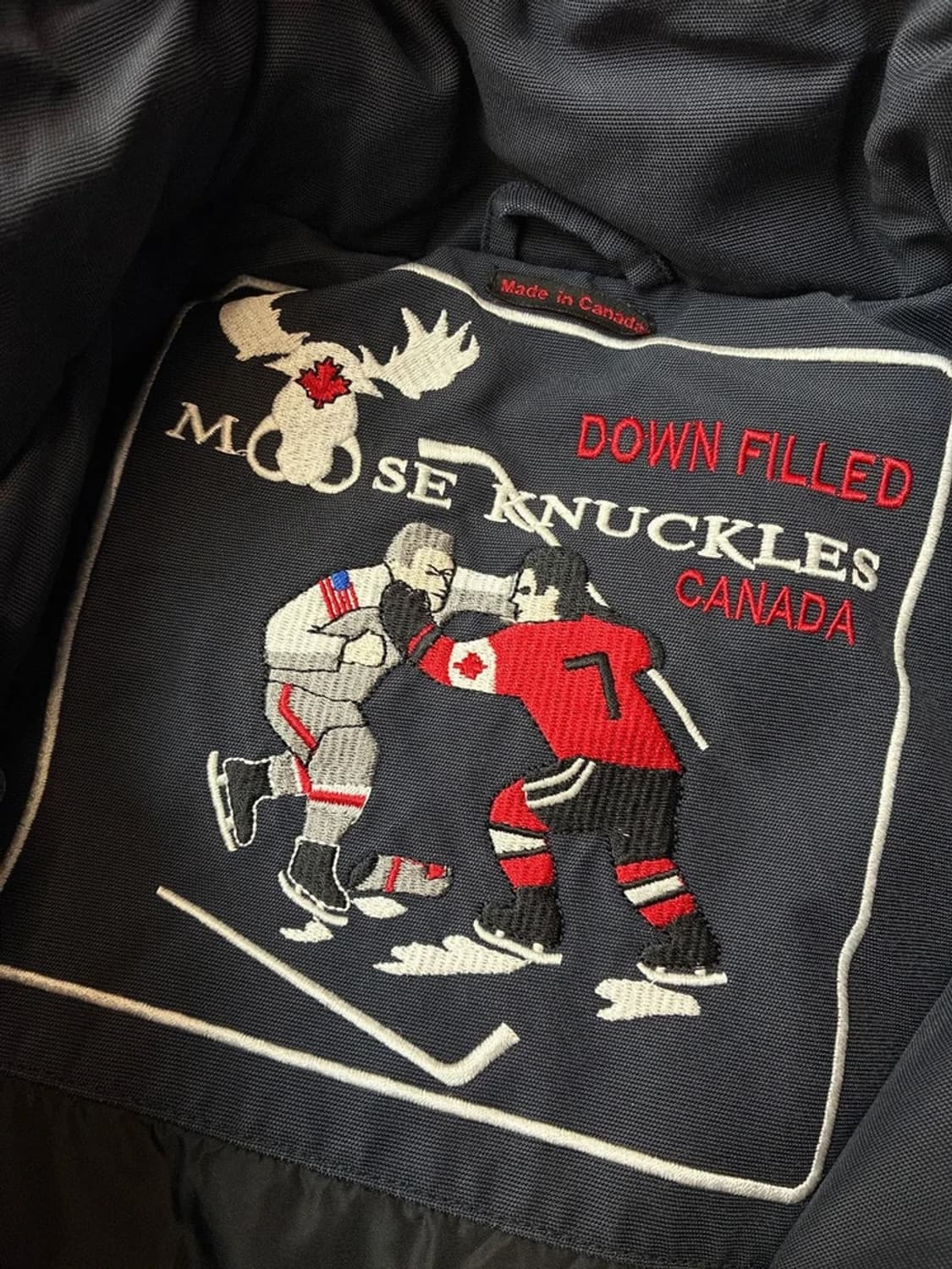 무스너클 내츄럴 폭스 퍼 쓰리쿼터 맨즈 패딩 PN5611    상품이미지7