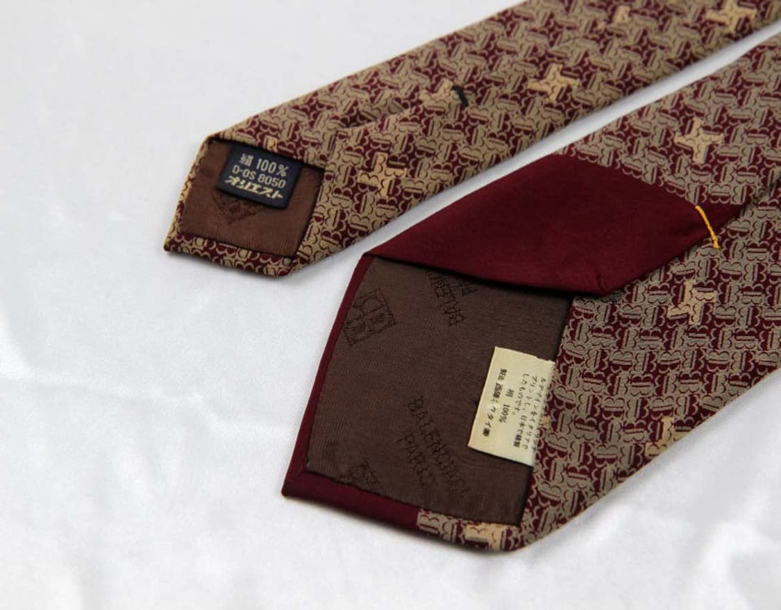 발렌시아가 7.8cm A+등급 남자 명품 넥타이 상품이미지4