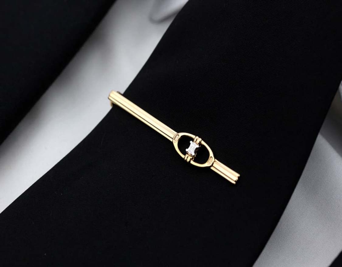 셀린느 A등급 5cm 남자 명품 넥타이핀 빈티지 상품이미지7