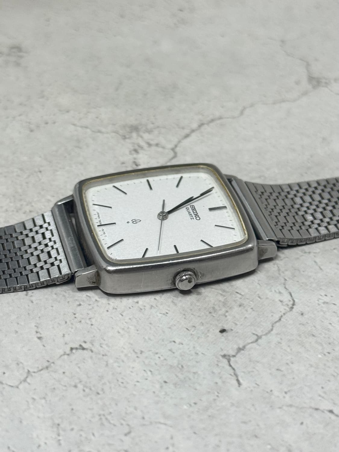 80s 빈티지 세이코 탱크 쿼츠 상품이미지3