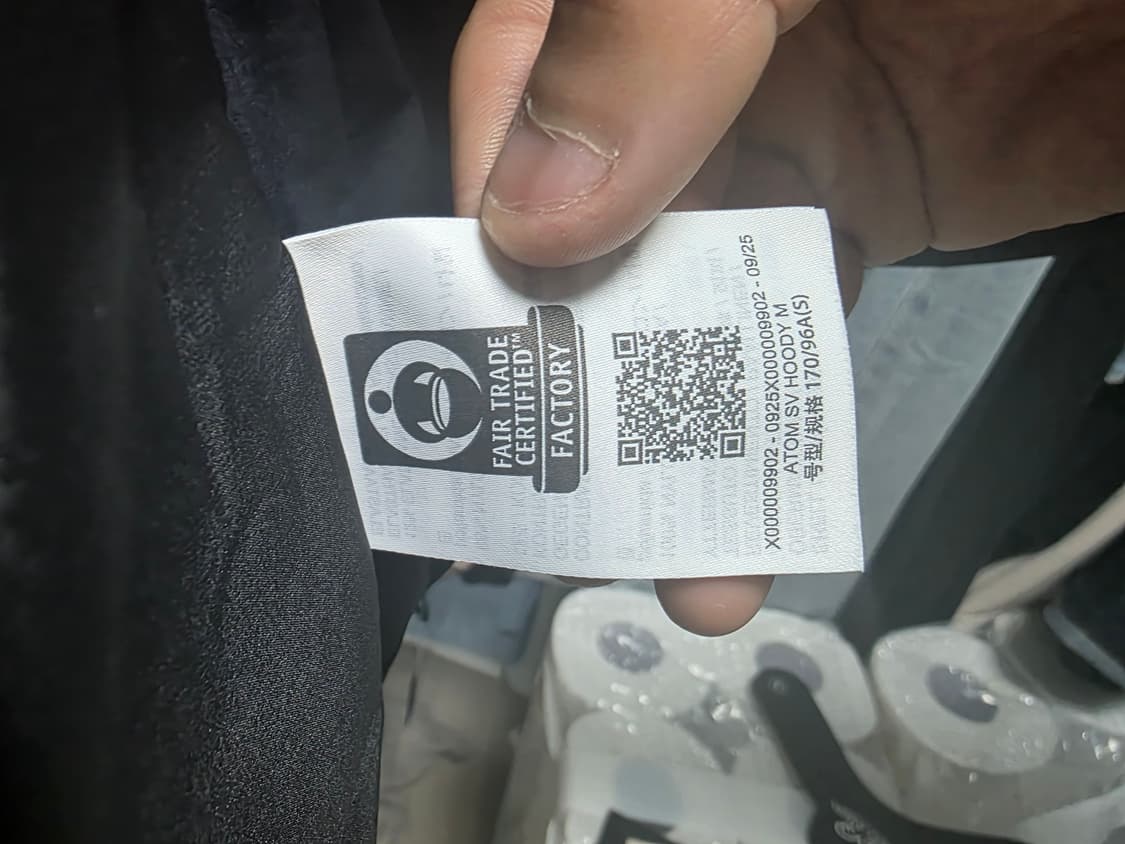 아크테릭스 아톰 SV 블랙 S 상품이미지3