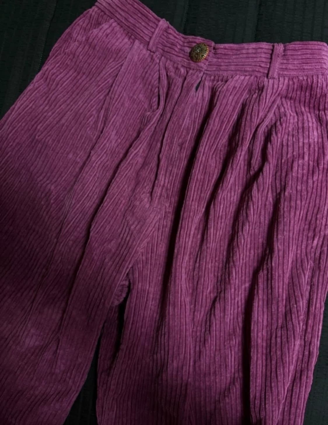 스컬프터 팬츠 Wide Pin Tuck Corduroy Pants 상품이미지2