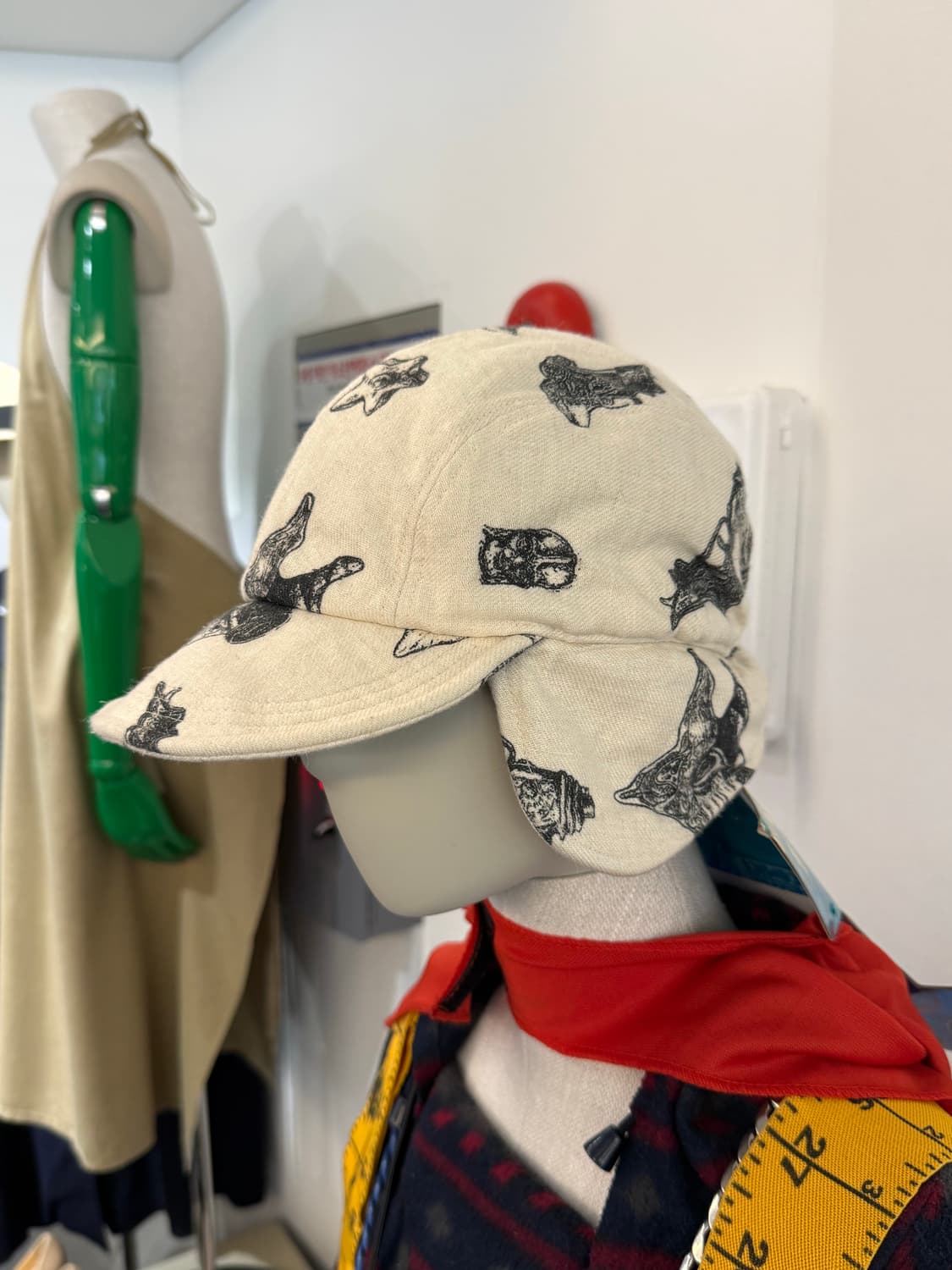 Lcbx x 白宰仲 kaori earflap cap (Hand made) 상품이미지1