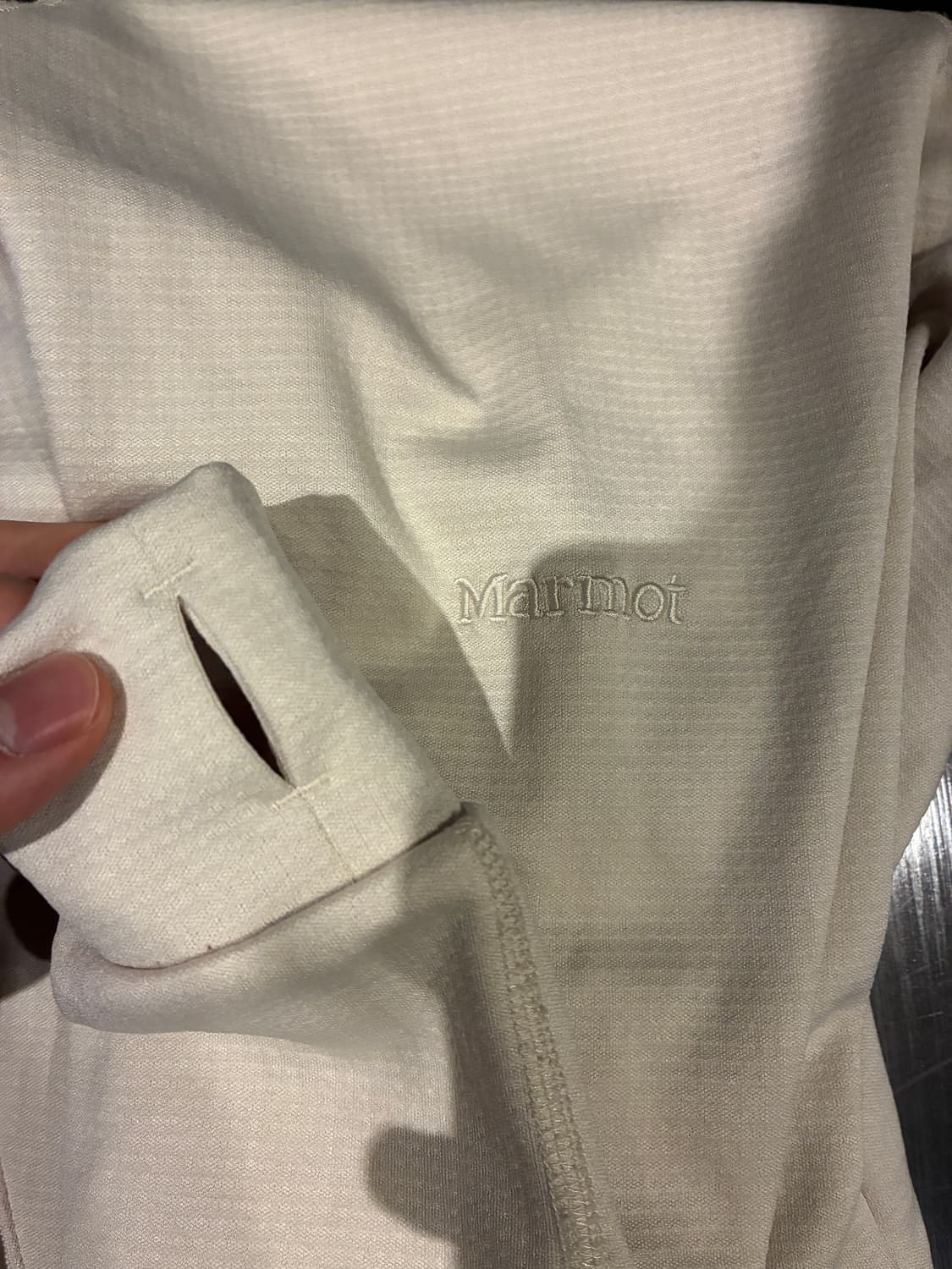 M) 마모트 재팬 후드집업 베이지 상품이미지8