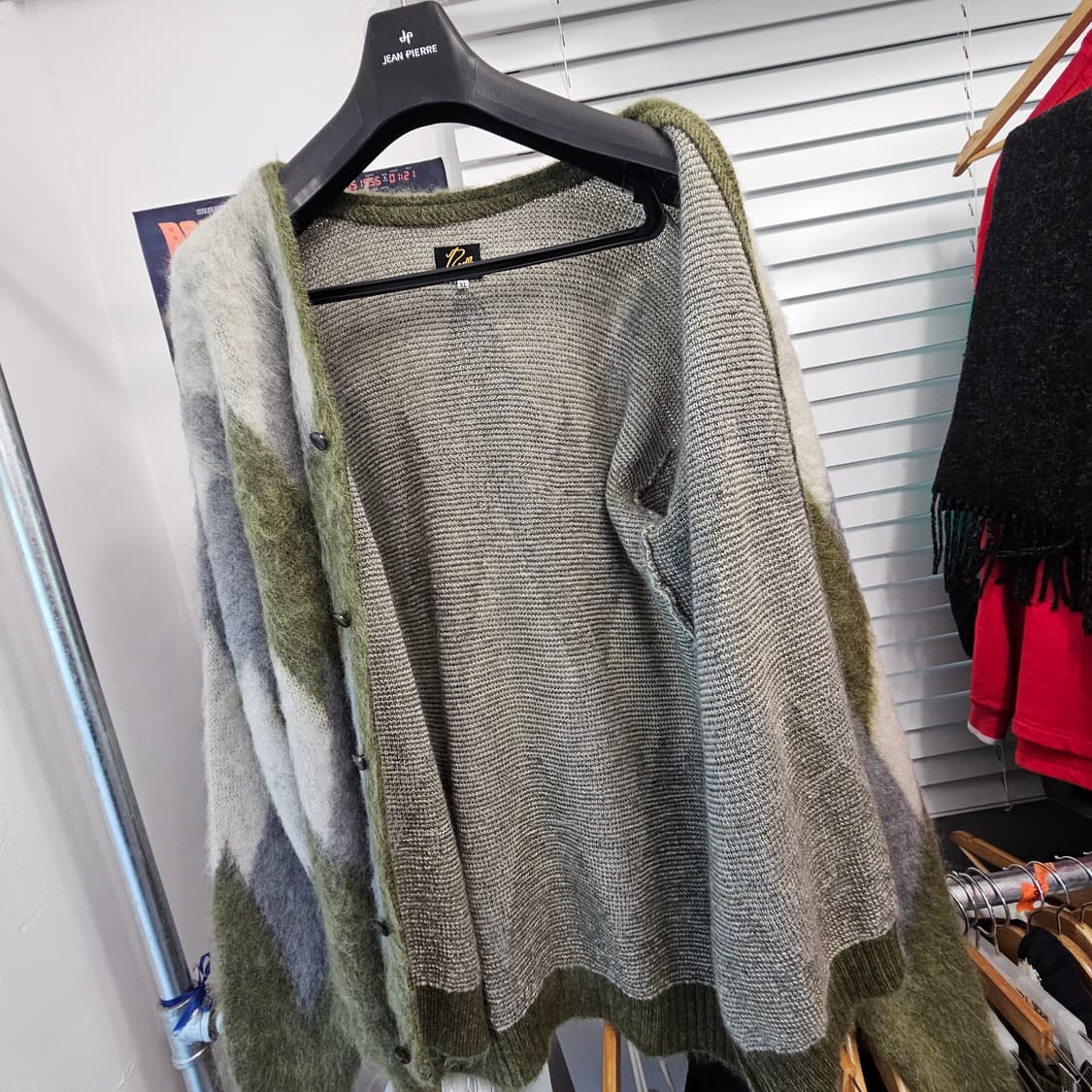 니들스 아가일 모헤어 니트 가디건 XL (스컬프 스토어 별주) 상품이미지6