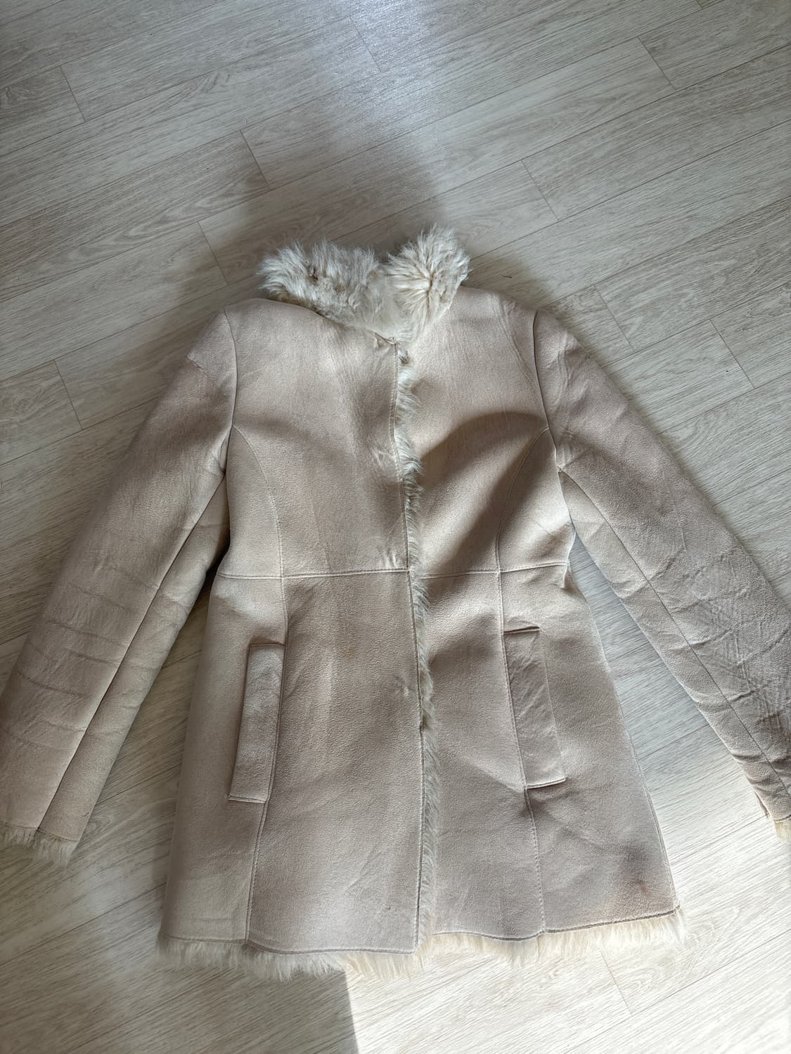 빈티지 퍼코트 상품이미지1