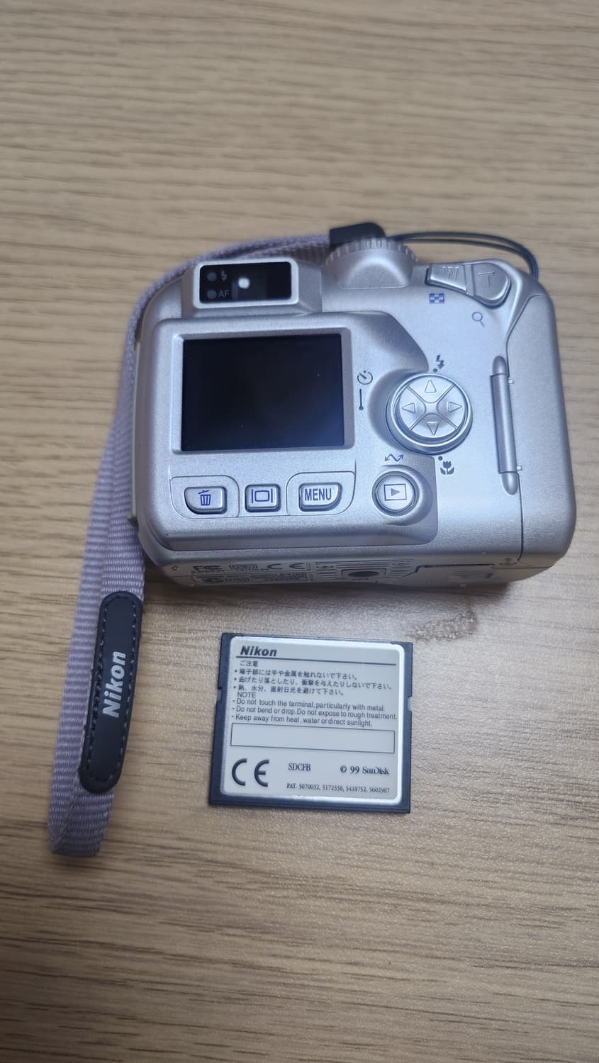 작례O)니콘 쿨픽스 3100 Nikon coolpix 3100 빈티지디카 상품이미지2