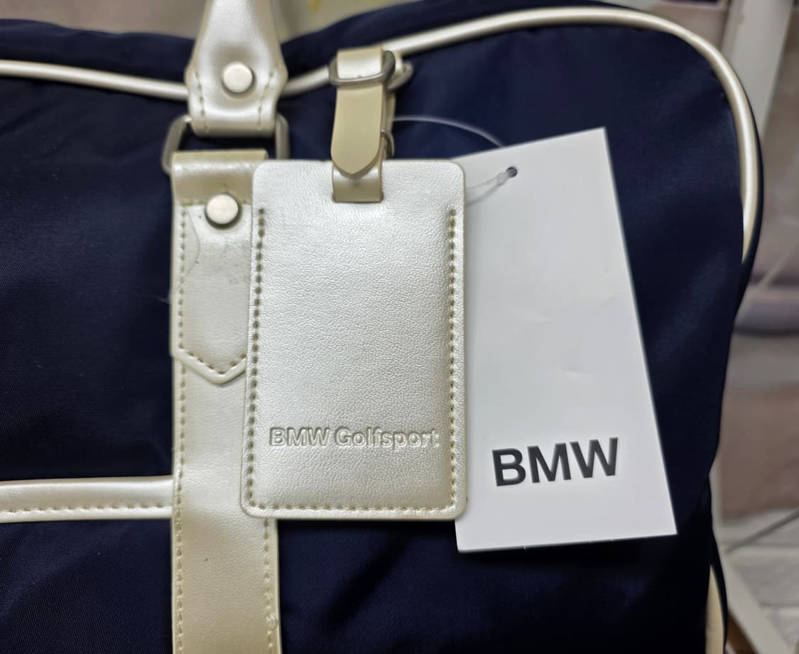 BMW 골프보스턴백 네이비 경량보스톤백 골프가방 OD71 상품이미지2