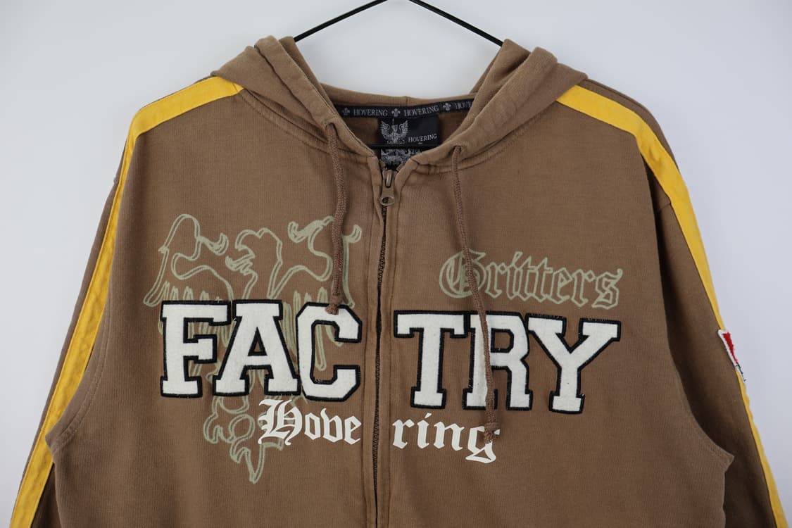 Factory Y2k GraphicZip Up Hoodies 상품이미지8