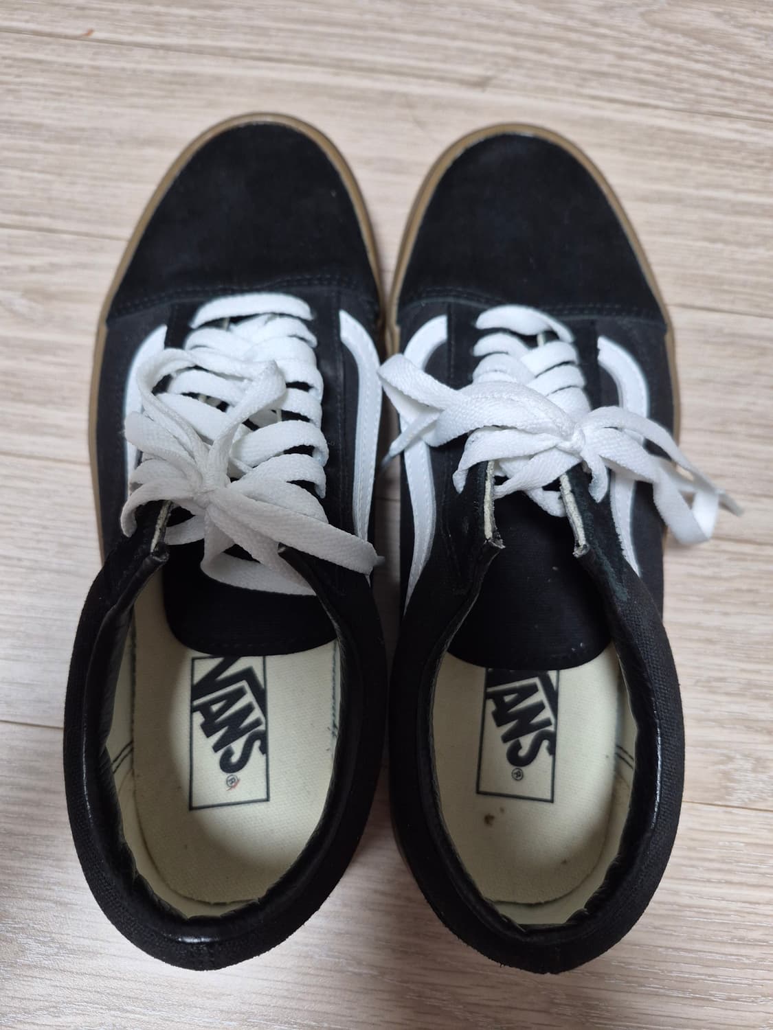 반스 올드스쿨 검솔 265 상태 아주좋음 상품이미지1