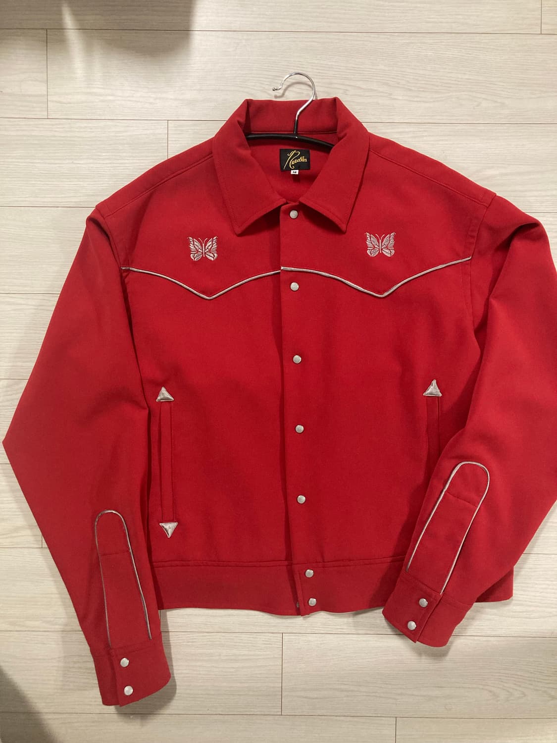 니들스 카우보이 자켓 레드 팝니다 상품이미지2