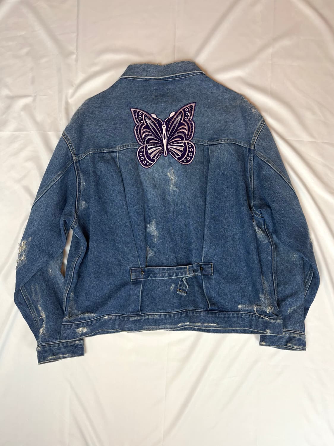 Needles 패치 데님 자켓 상품이미지3