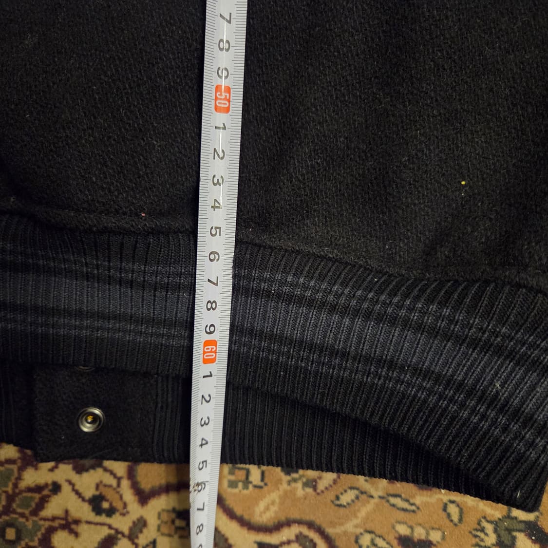 폴로 레터맨 울레더 바시티 자켓  상품이미지8