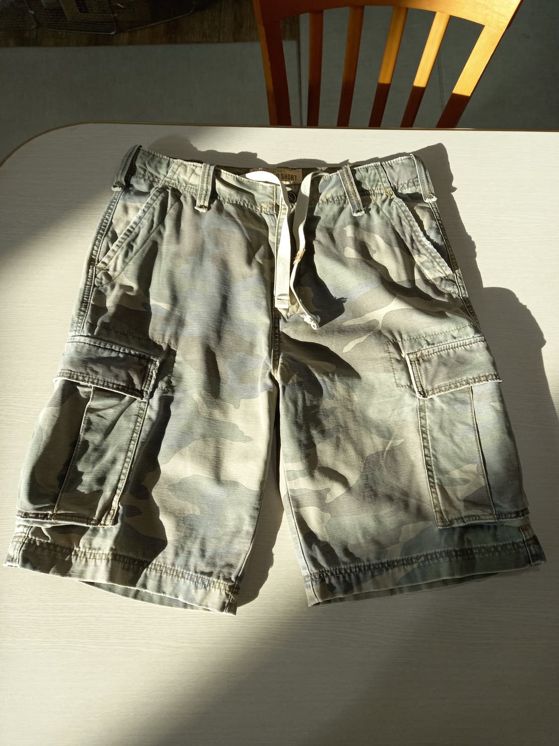 32 HCO1922 밀리터리 카고 버뮤다 카키 32-284 상품이미지1