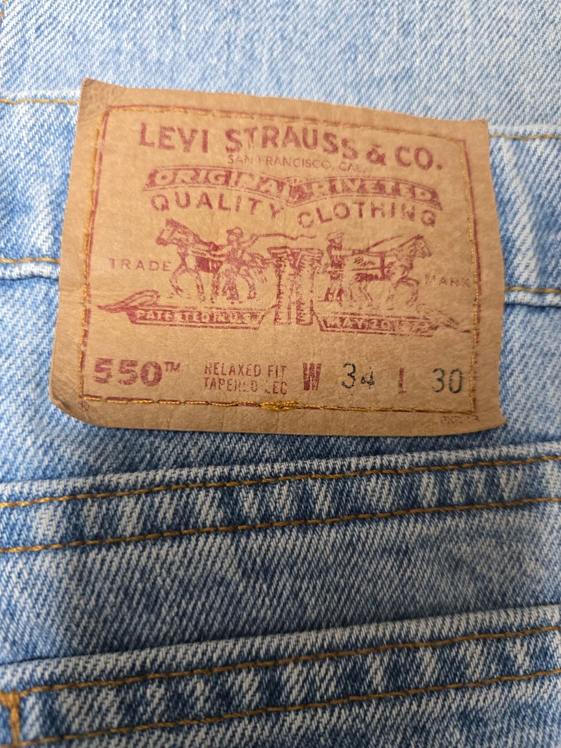 90s levis 550 34/30 상품이미지1