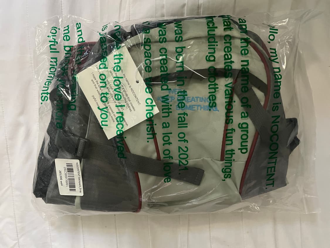 노컨텐츠 백팩 상품이미지1