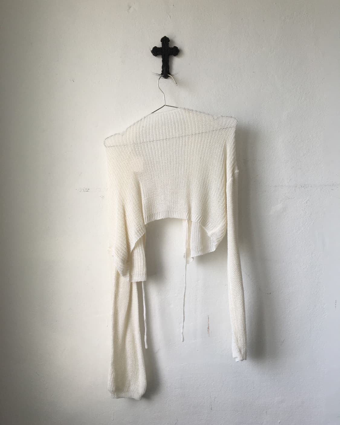 String point knit bolero 상품이미지3