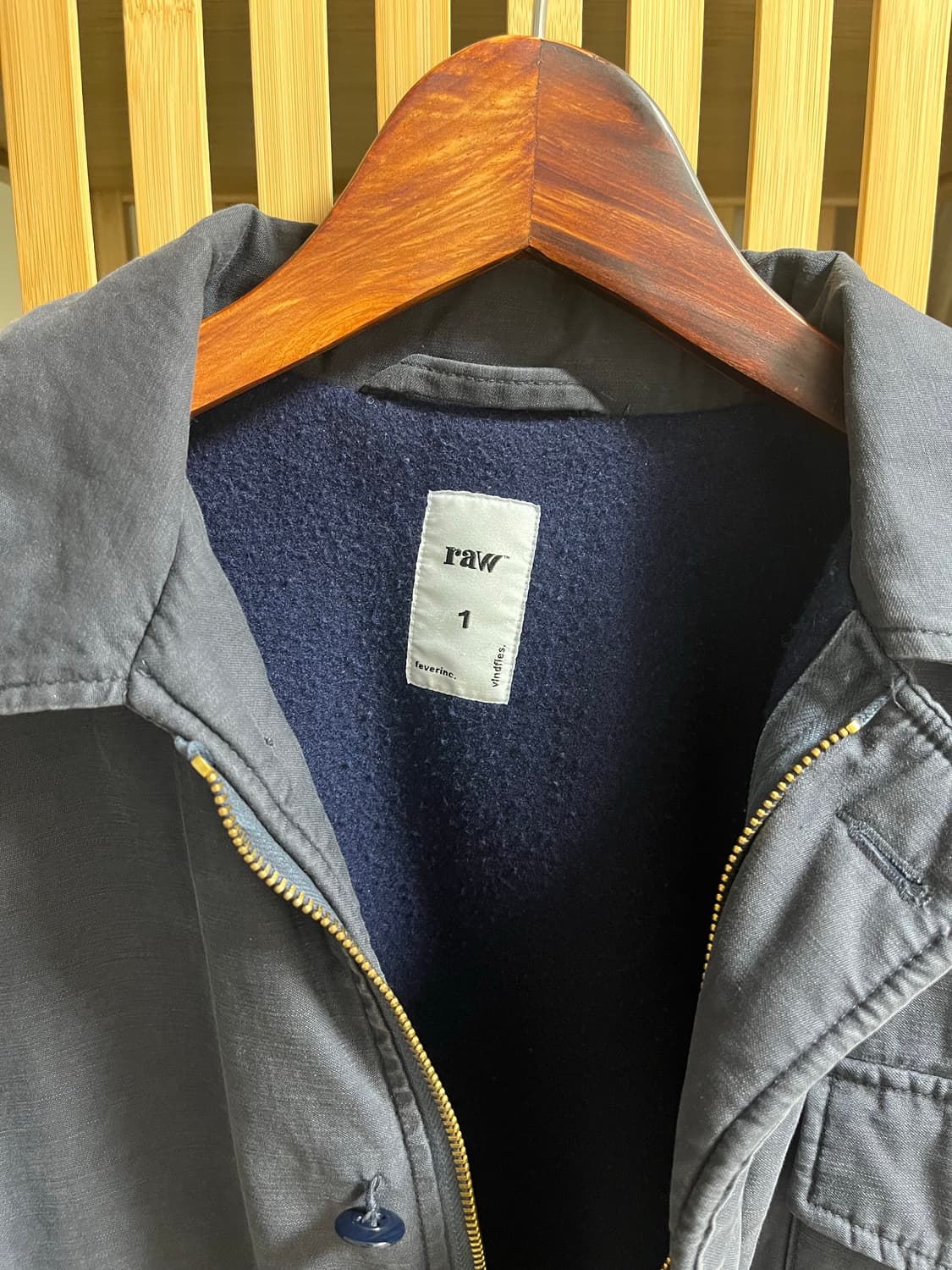 블라인드파일즈 A2 덱 자켓 네이비 상품이미지3