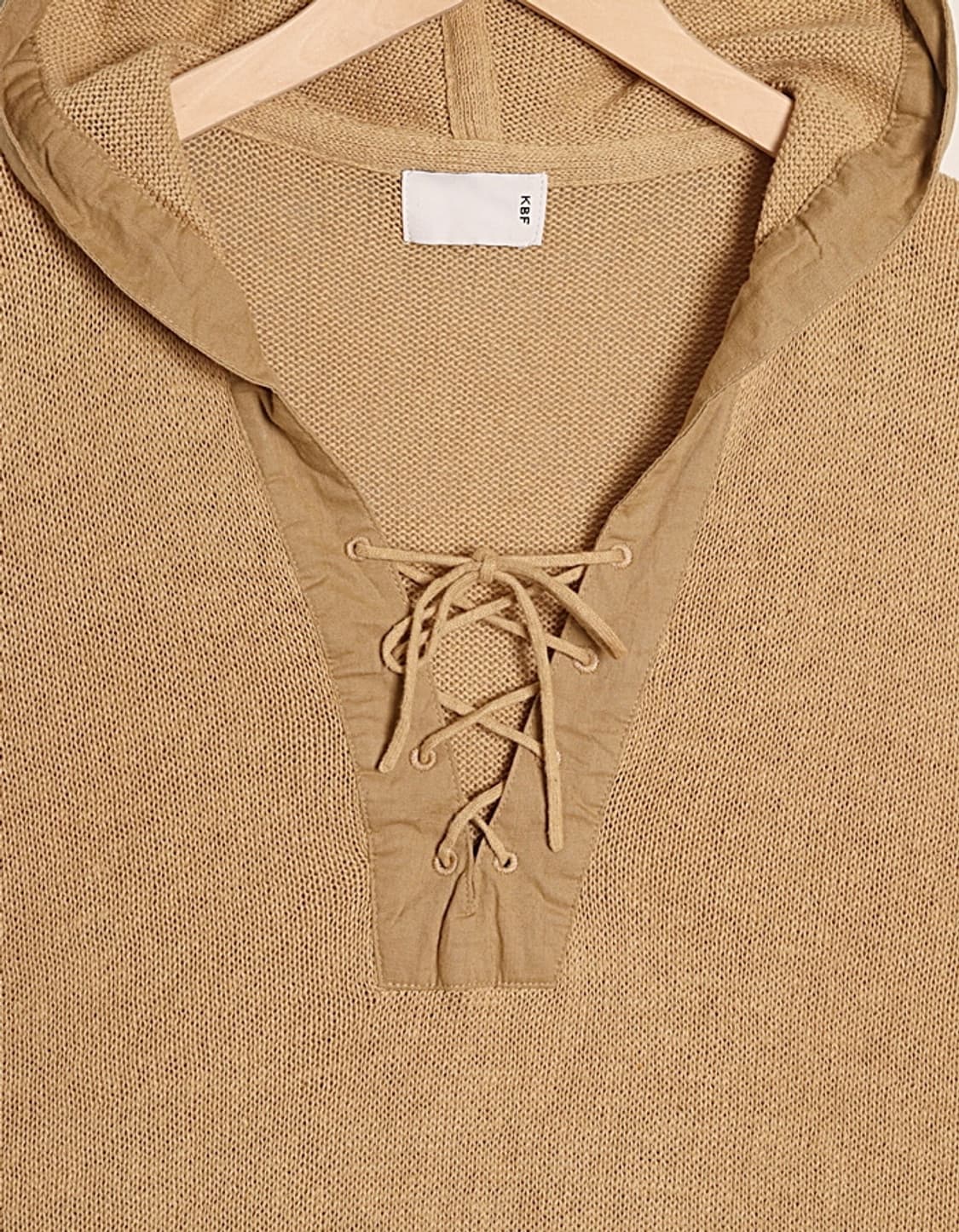  K B F LinenBlend Knit Hoodie 상품이미지2