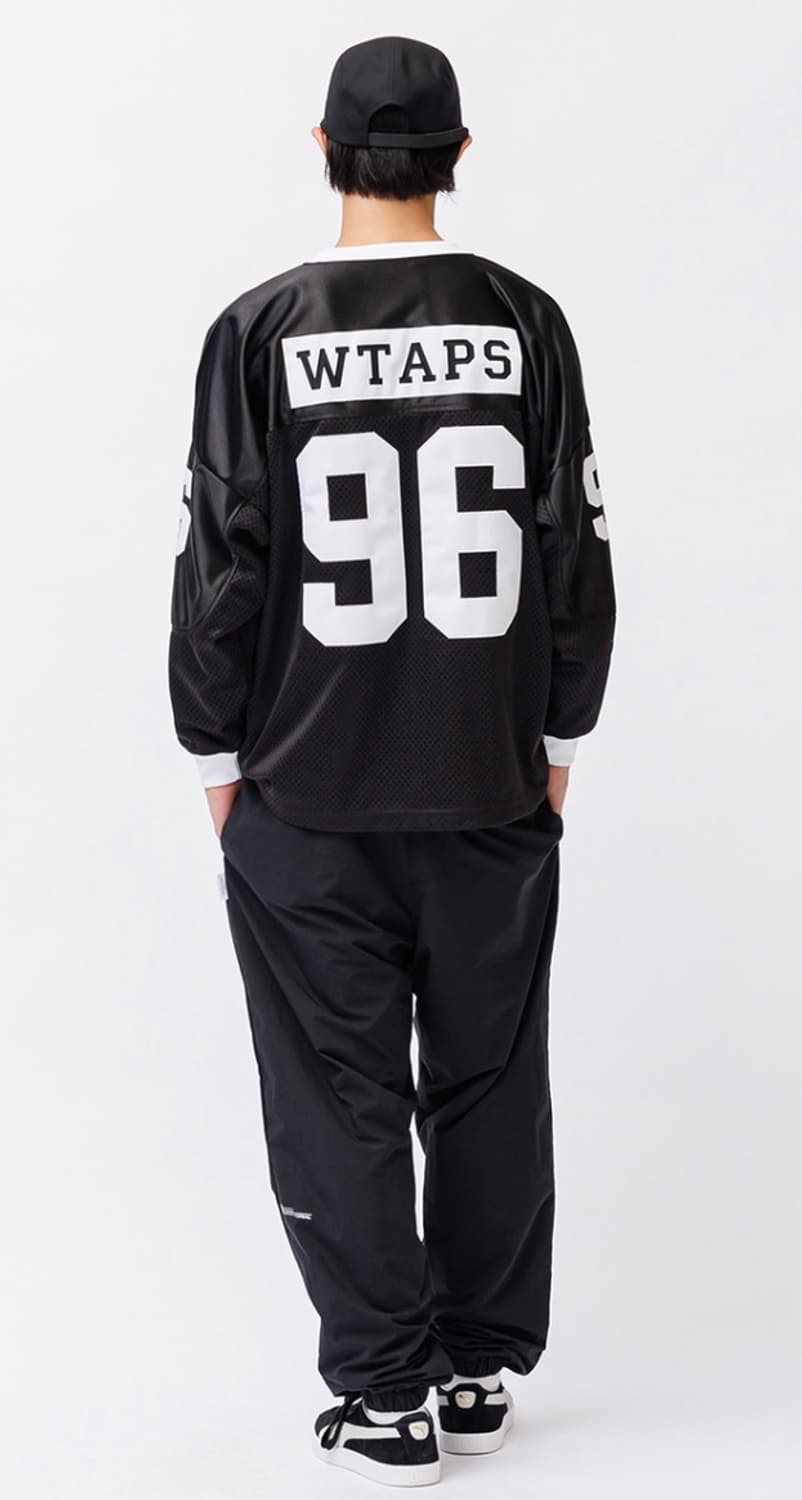 WTAPS 더블탭스 하키저지 블랙 상품이미지2