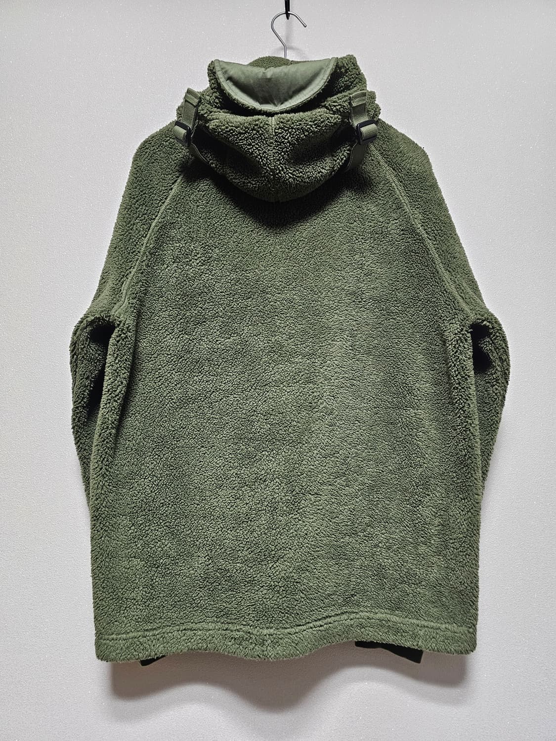 스톤아일랜드 양털 후리스 후드 집업 자켓 상품이미지2