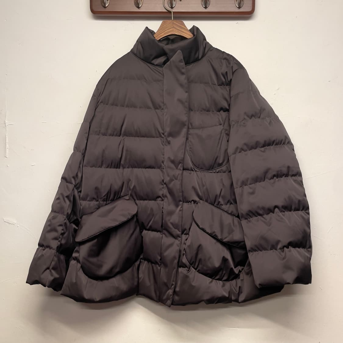 유니클로 X J+ (우먼) 덕 다운 브라운 패딩 자켓 상품이미지1