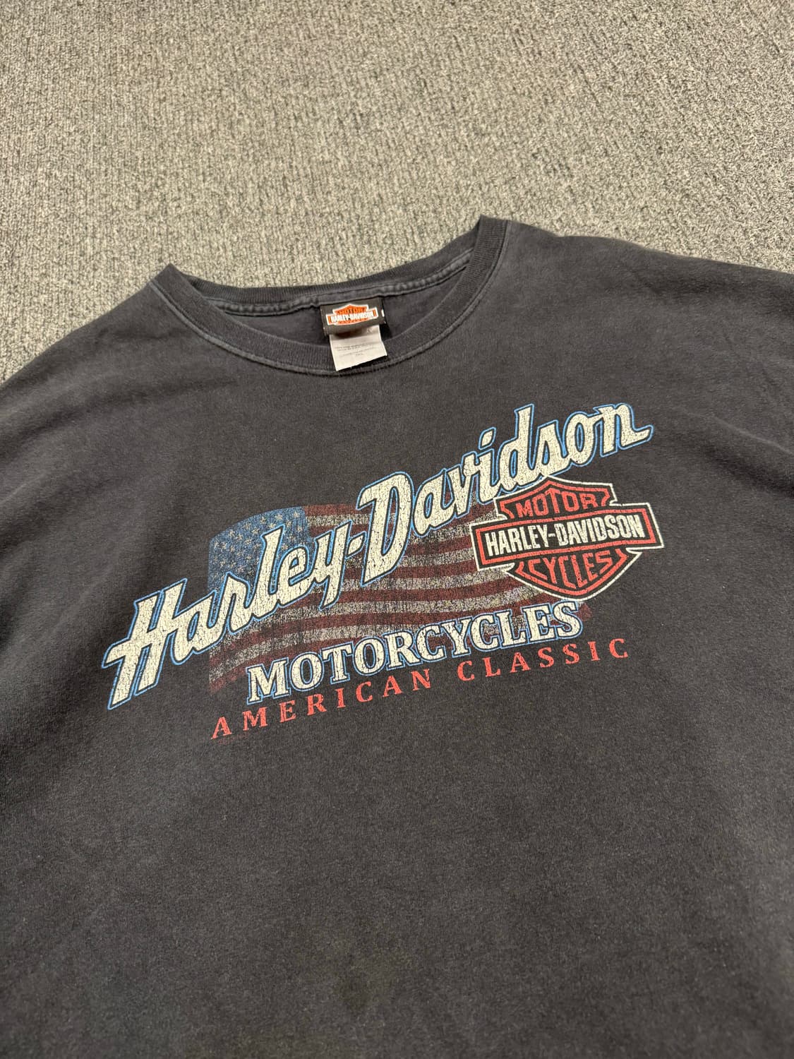 3XL)할리데이비슨 빈티지 프린팅 Parryville 반팔 상품이미지2