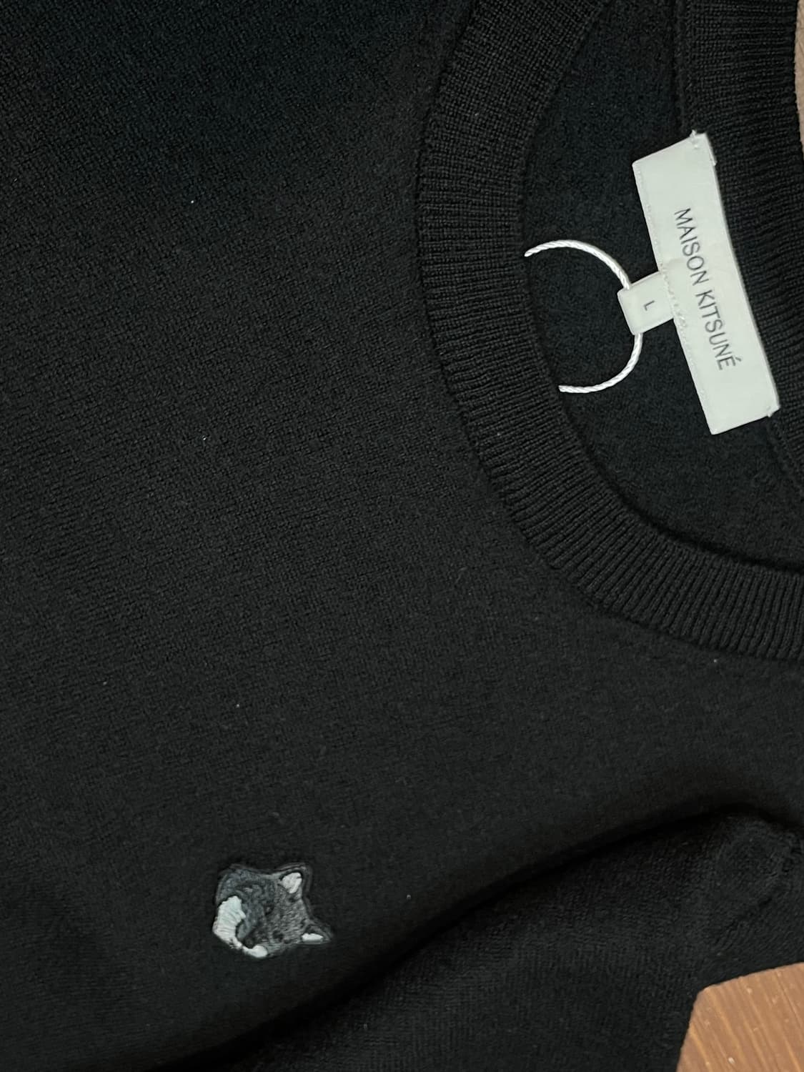 메종 키츠네 울 니트 스웨터 상품이미지5