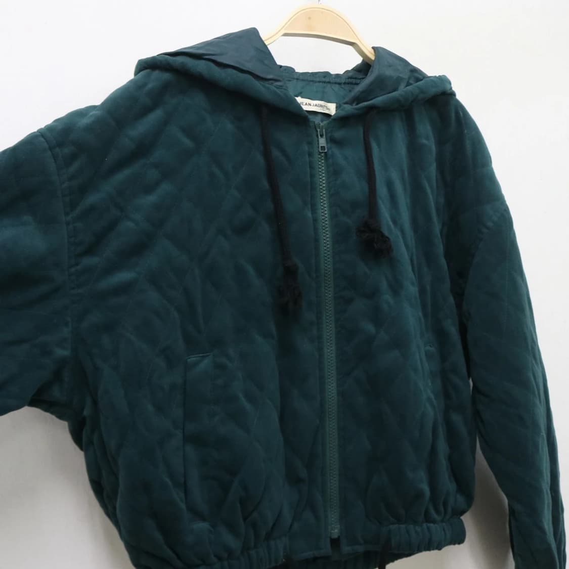 JACQUES 그린 퀼팅 후드 자켓 61072 상품이미지6
