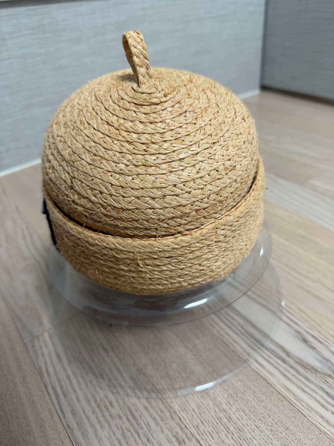 럭키슈에뜨 라탄 벙거지 모자 상품이미지3