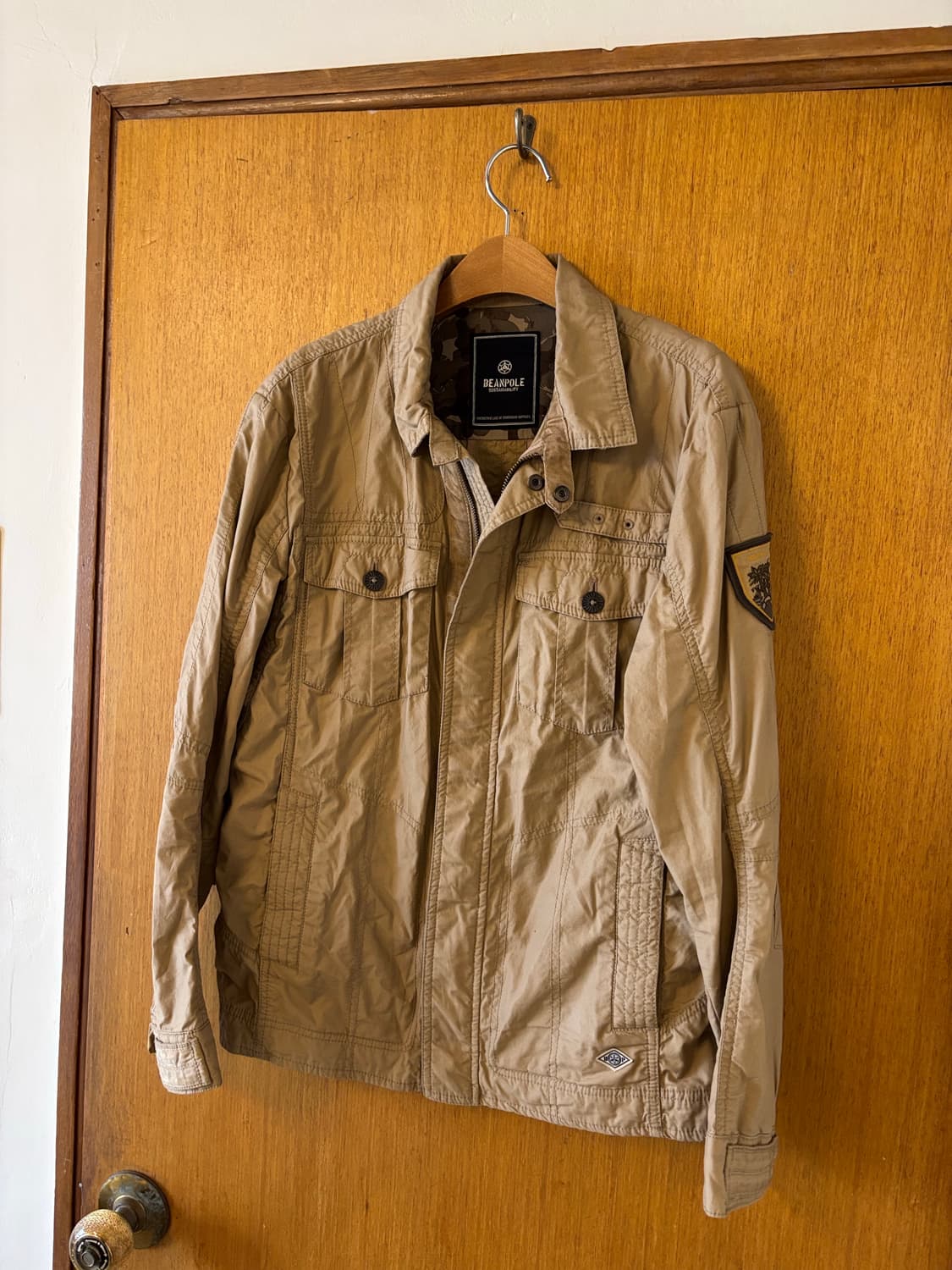 빈폴 베이지색 면 자켓 상품이미지2