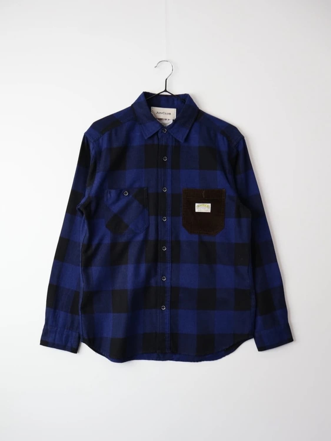 JPN Jun Club Blue Check Shirt 상품이미지4