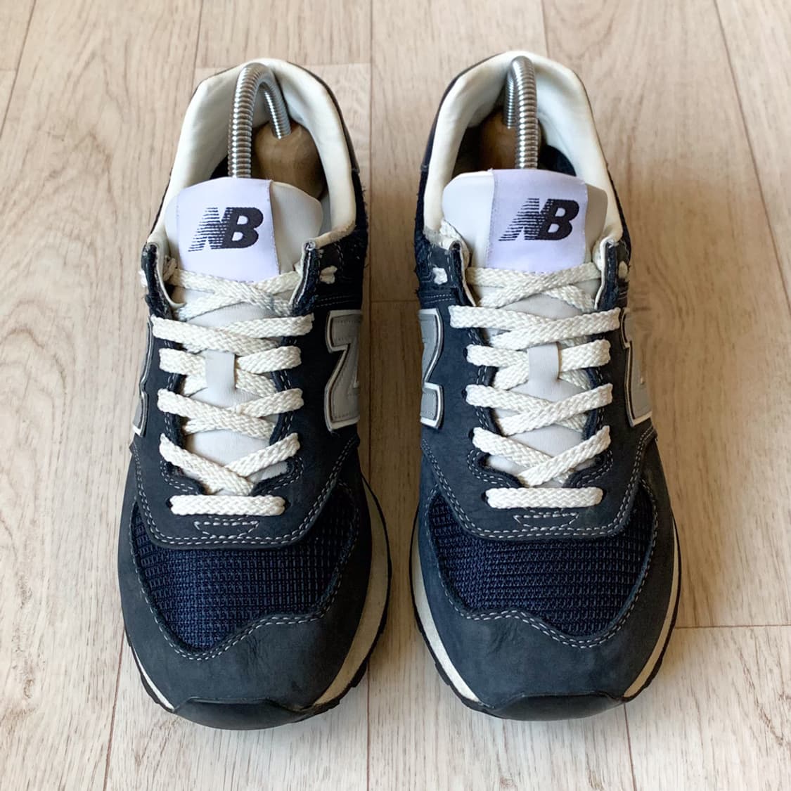 뉴발란스 x 포터리 574 프리미엄 네이비 상품이미지4