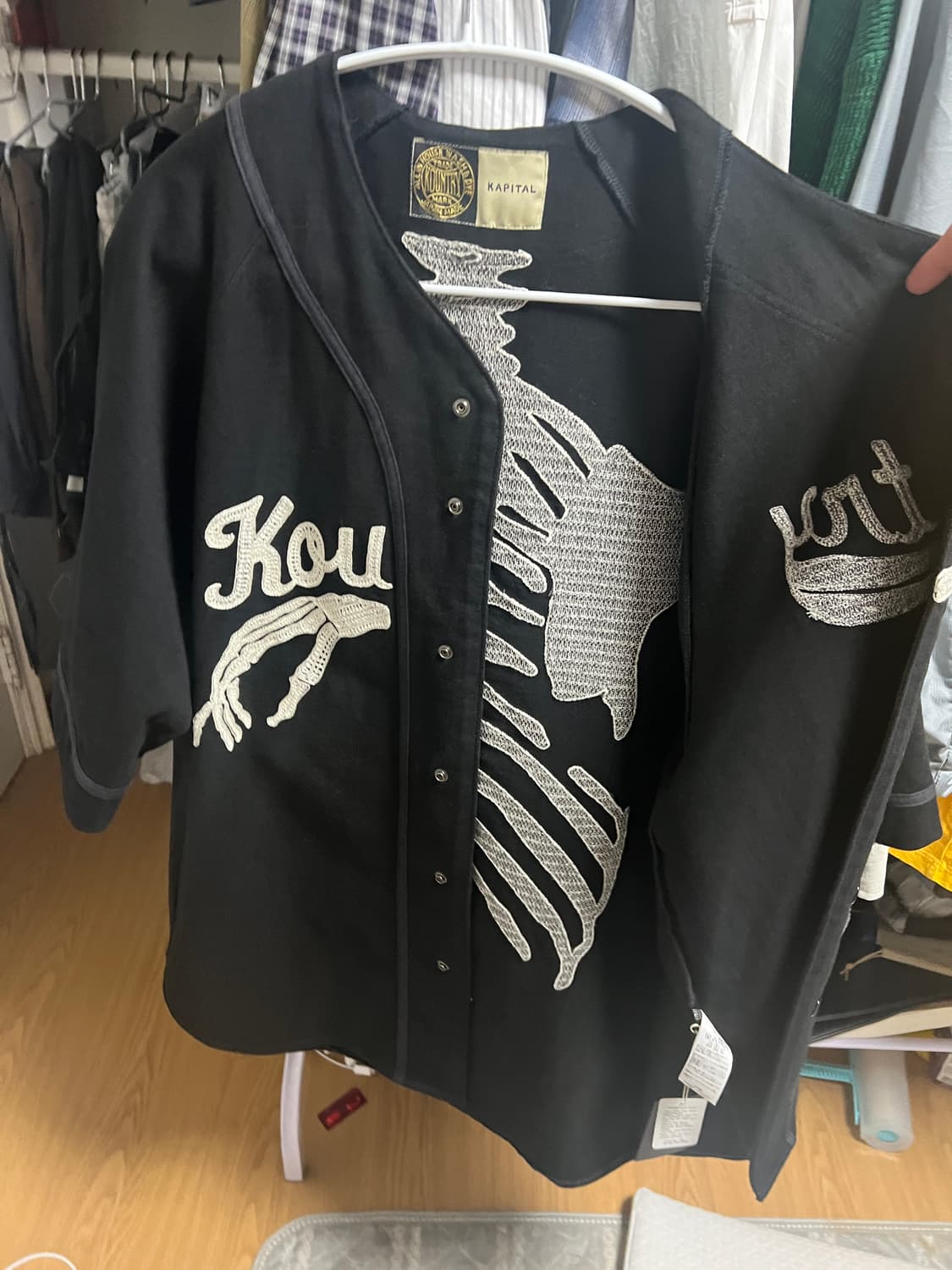 [3] 풀구성 캐피탈 베이스볼 본 저지 반팔셔츠 870,000원 상품이미지2