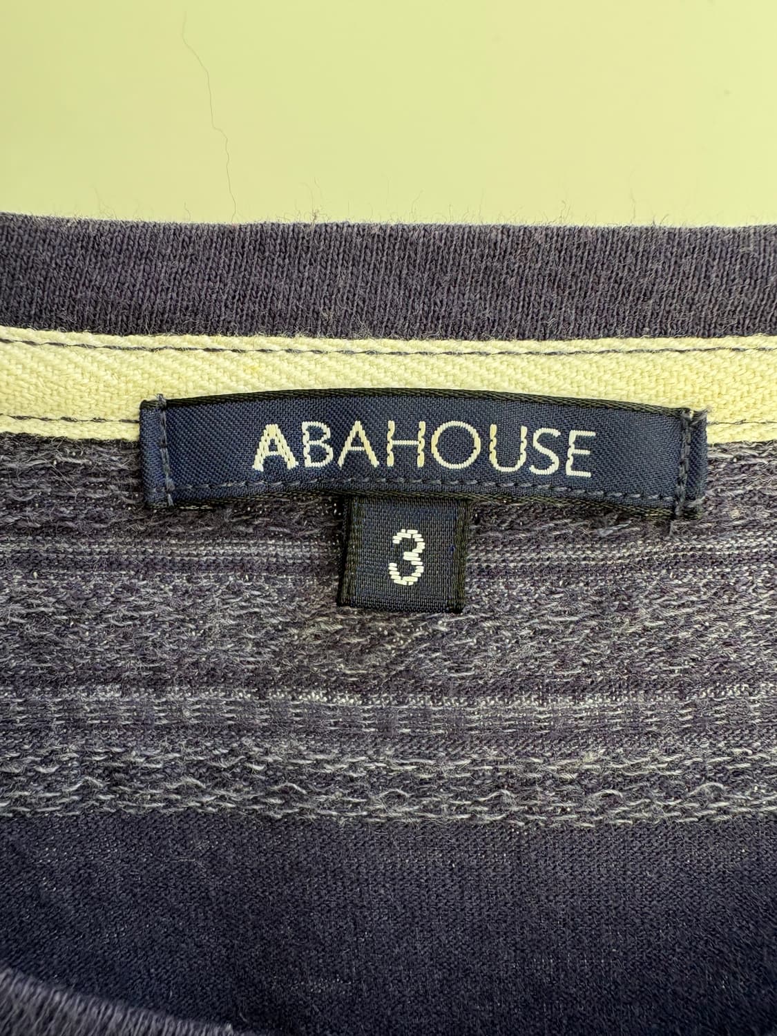 ABAHOUSE 긴팔 티셔츠 상품이미지6