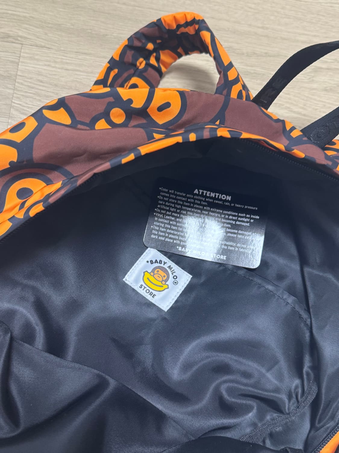 베이프 베이비 마일로 백팩 상품이미지2