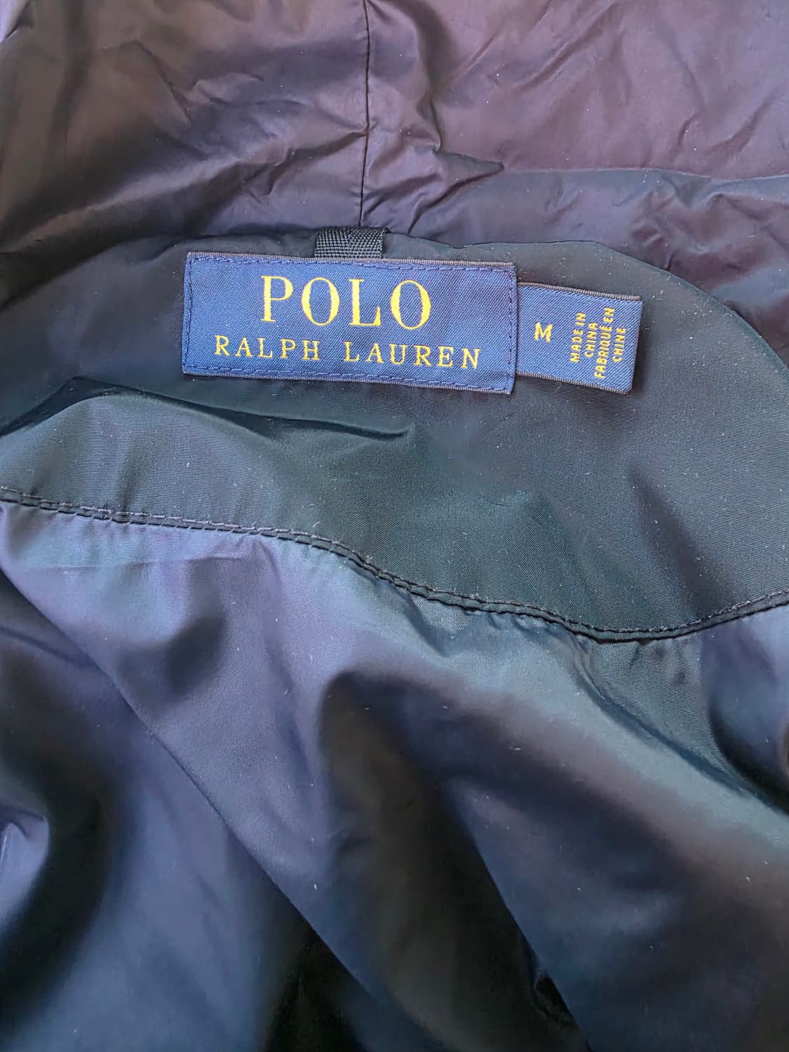 폴로 랄프로렌 네이비 바람막이 M 윈드브레이커 상품이미지7
