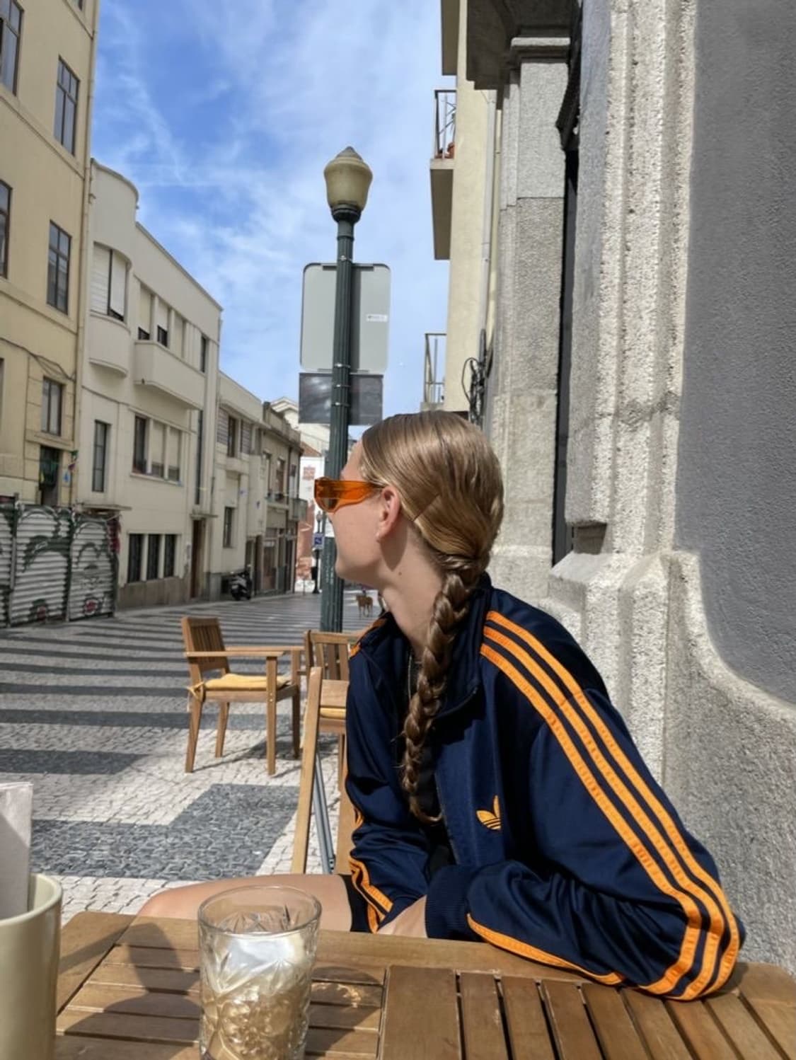 아디다스 파이어버드 네이비 옐로우 트랙탑 95 상품이미지2