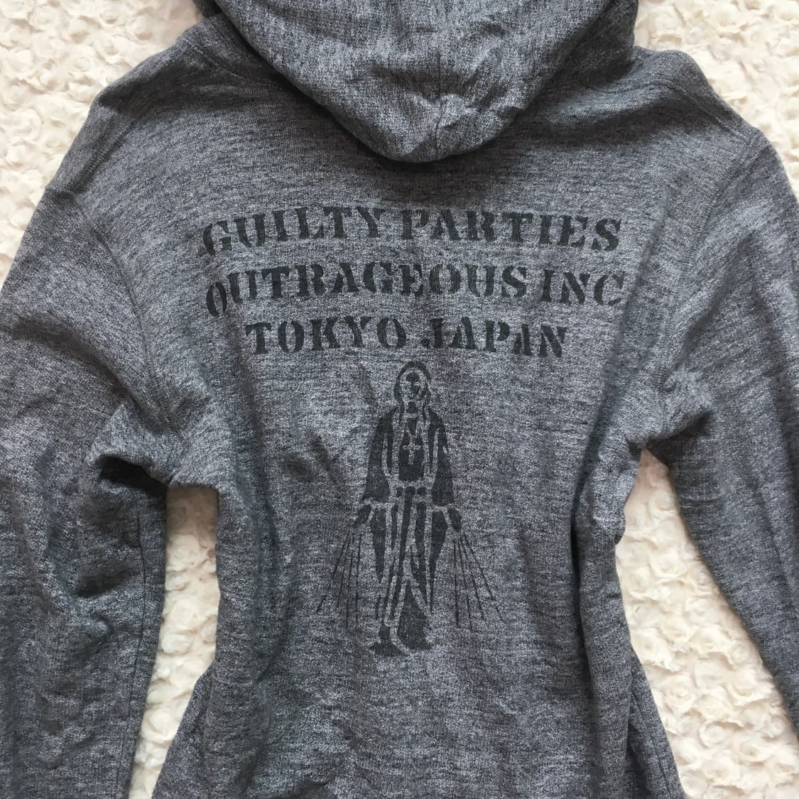 guilty parties tokyo printing hood zip-u 상품이미지3