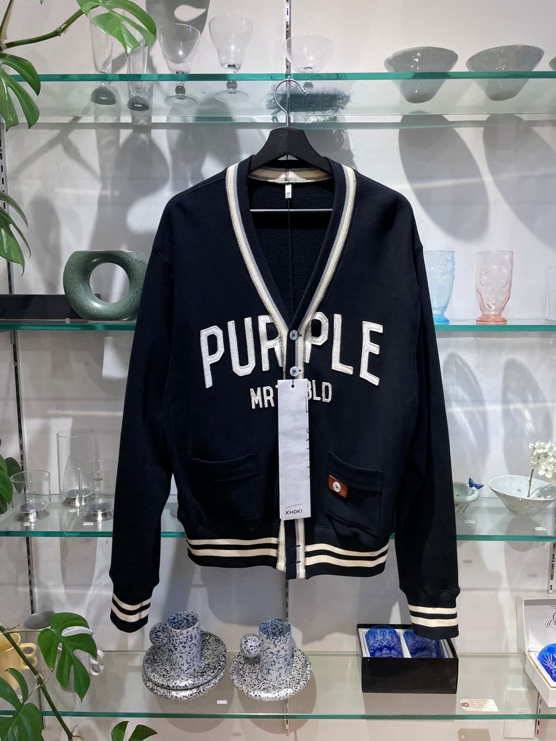 KHOKI sweat cardigan 상품이미지1