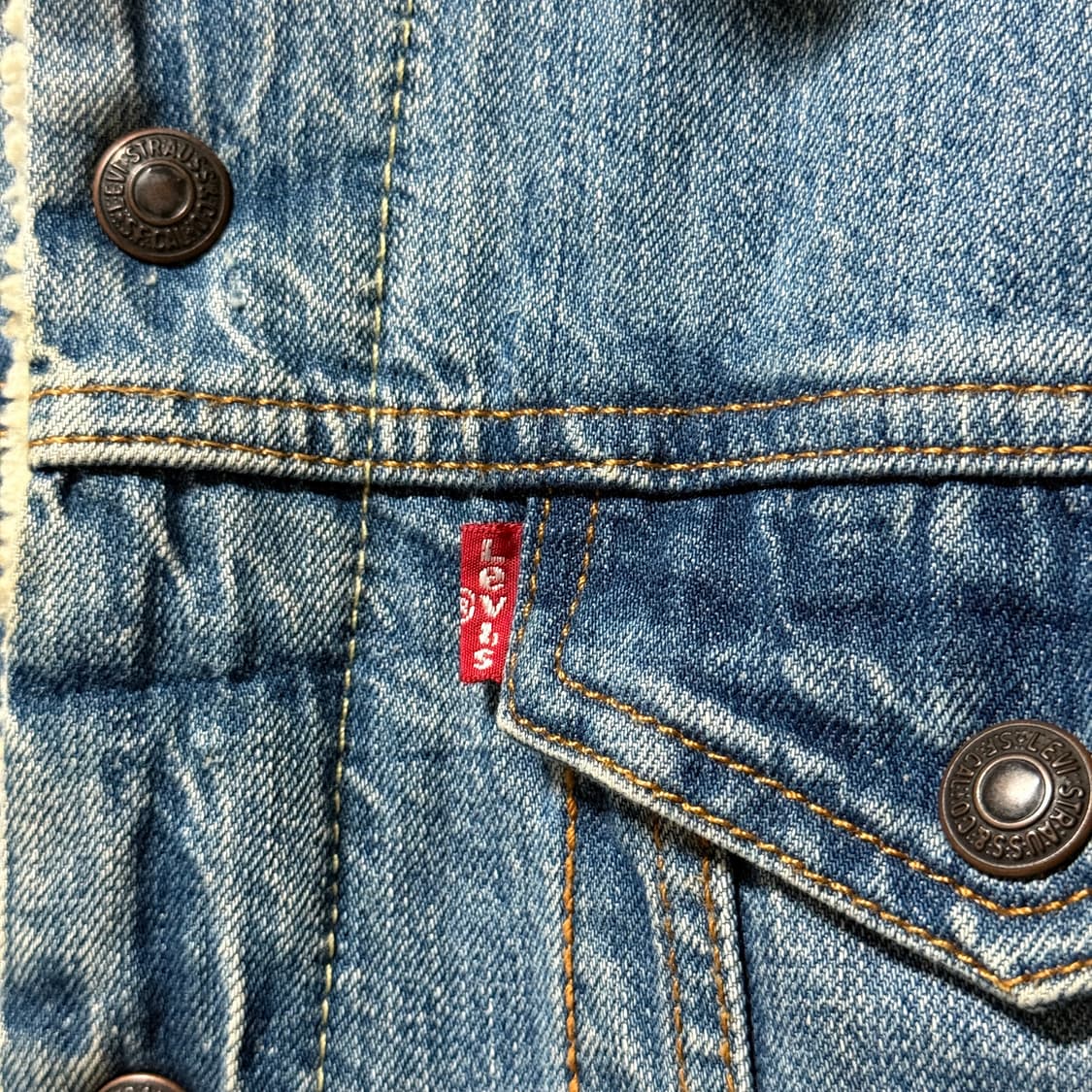 리바이스 오리지널 쉐르파 데님 트러커 자켓 상품이미지5