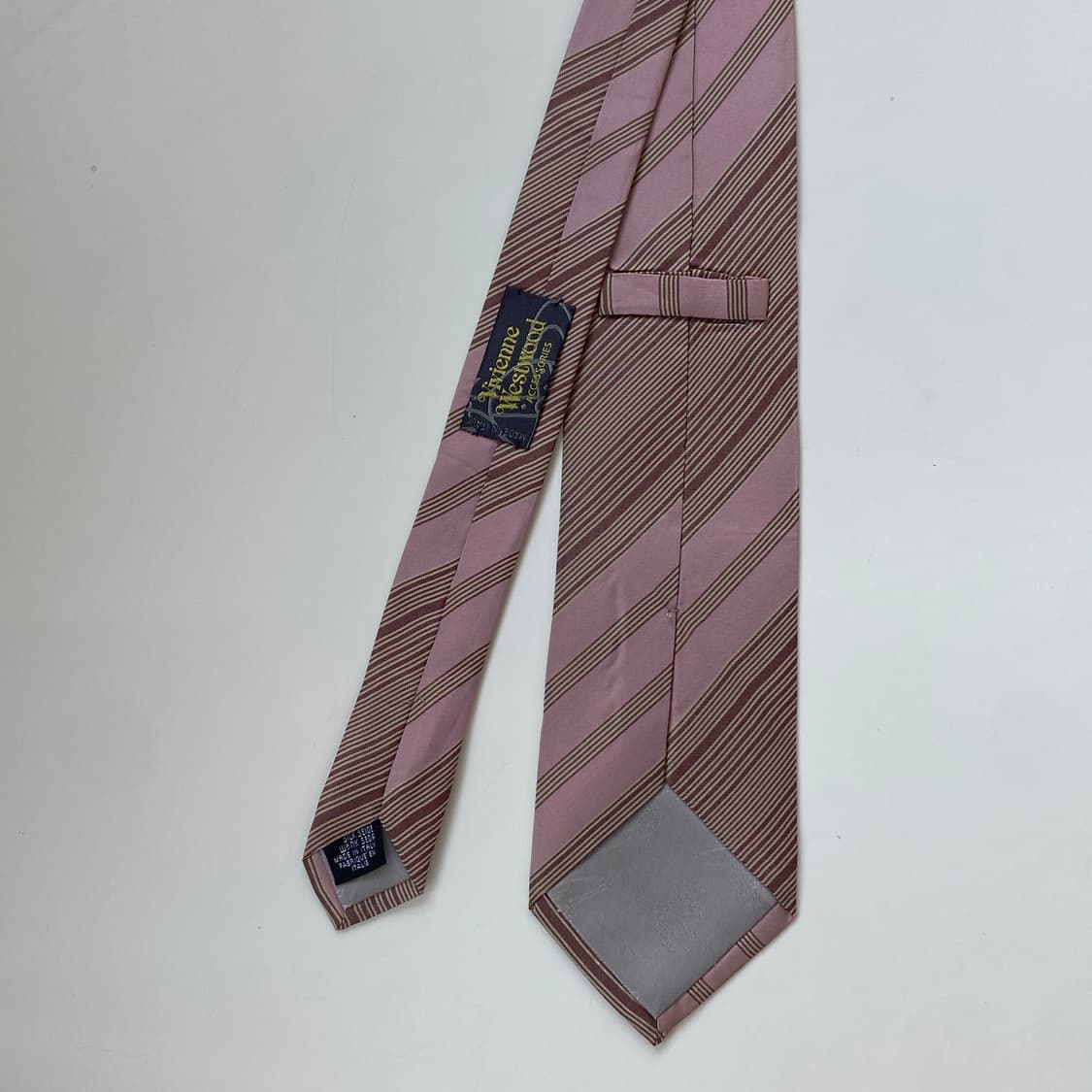 비비안웨스트우드 심플로고 정품 명품 넥타이(Vivienne) 상품이미지3