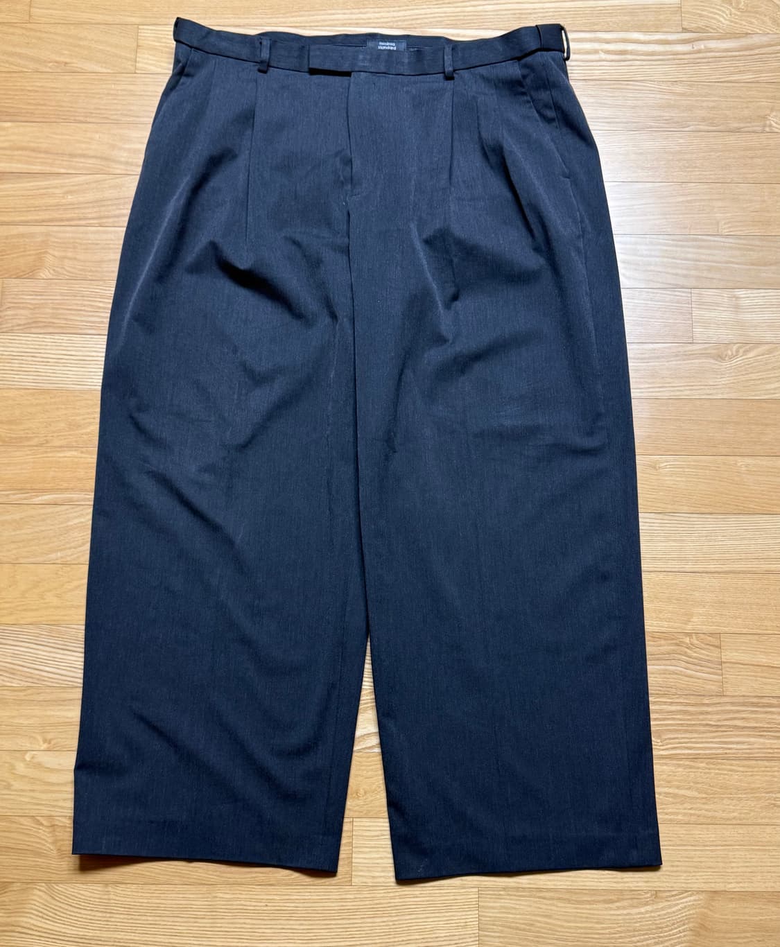 무텐다드 슈퍼 와이드 히든 밴딩 슬랙스 상품이미지1