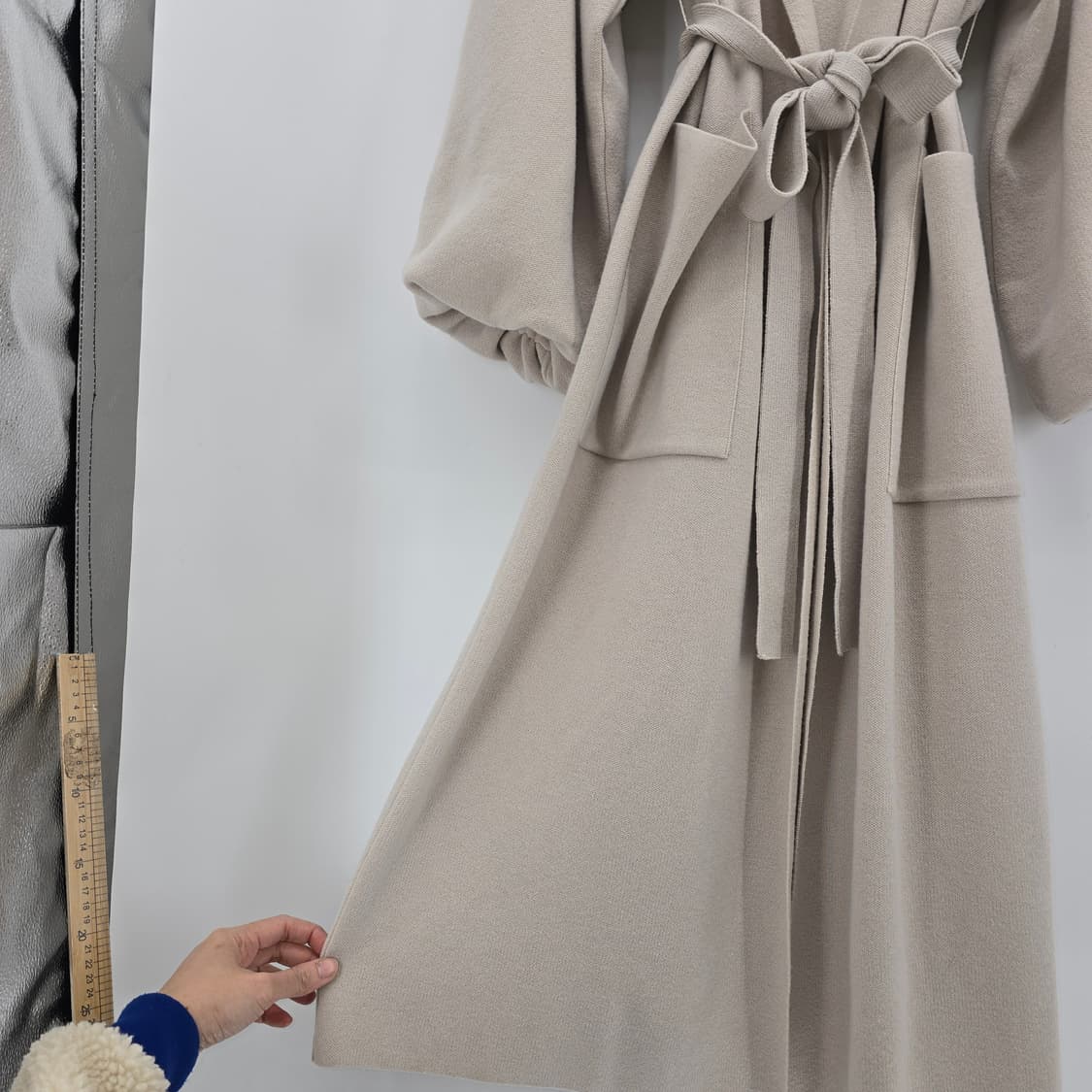 STUDIO TOMBOY ATELIER롱 로브 울 블렌드 코트 상품이미지6