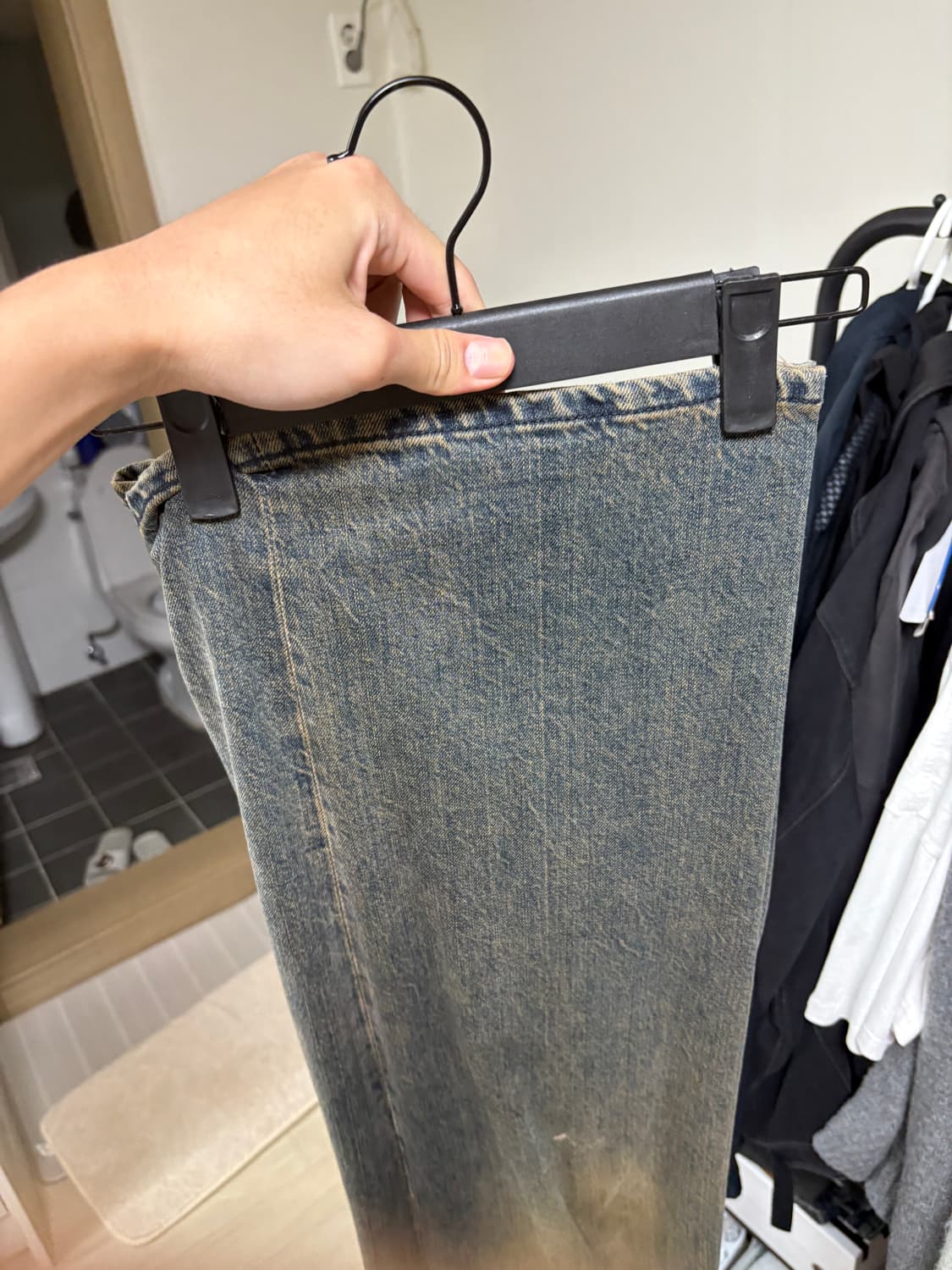 벨리에 빈티지 인디고 트루와이드 28사이즈 상품이미지1