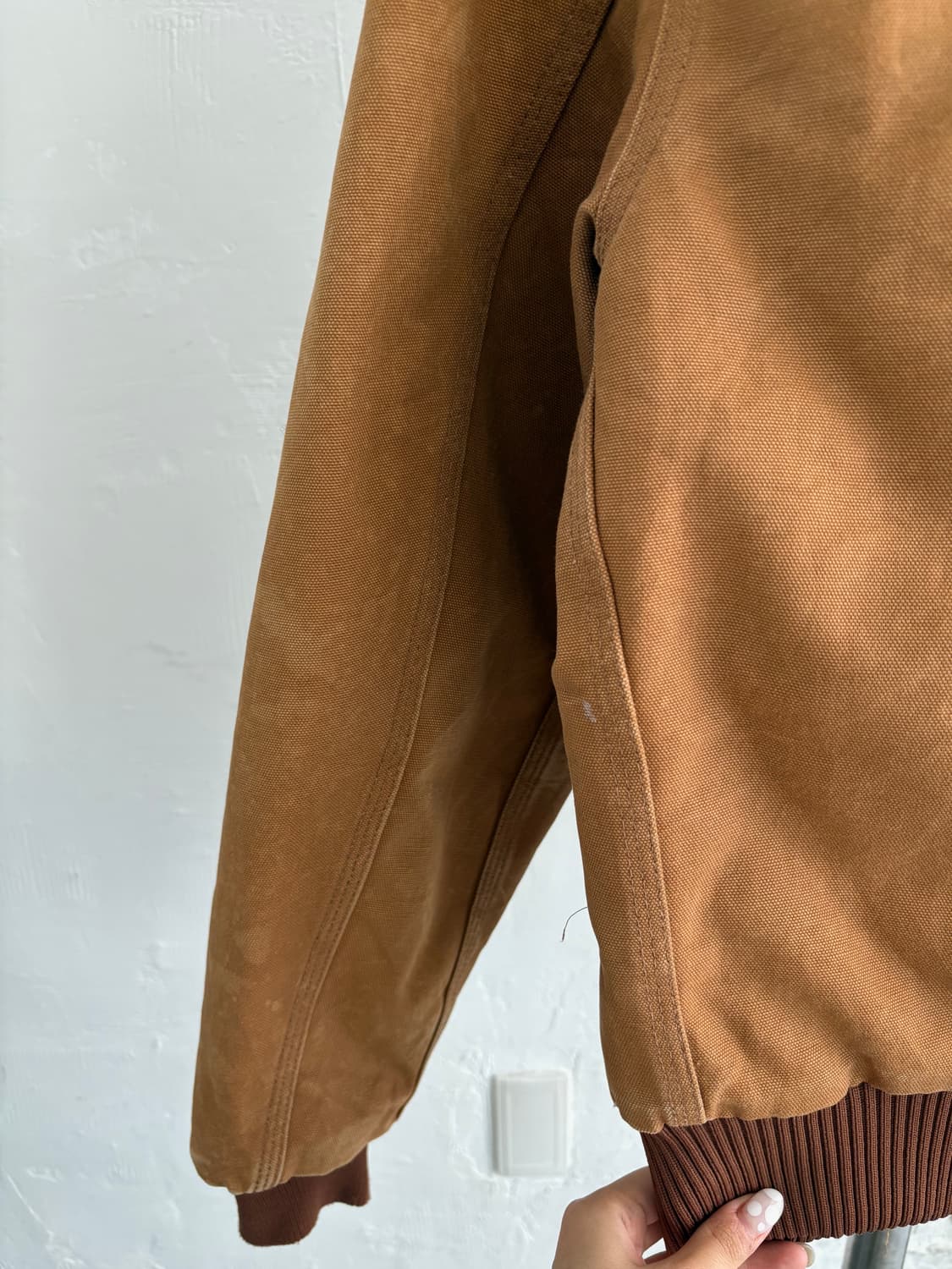 Carhartt 칼하트 J13 산타페 베이지 워크 자켓 상품이미지7