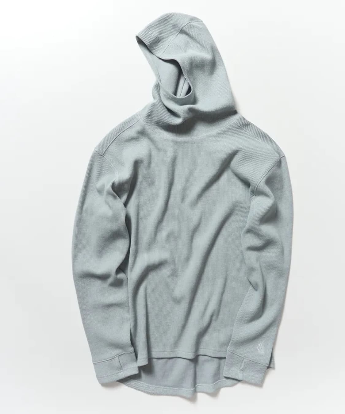 노티카 X 하이츠 콜라보레이션 테크 와플 후디 라이트그레이 L 상품이미지2