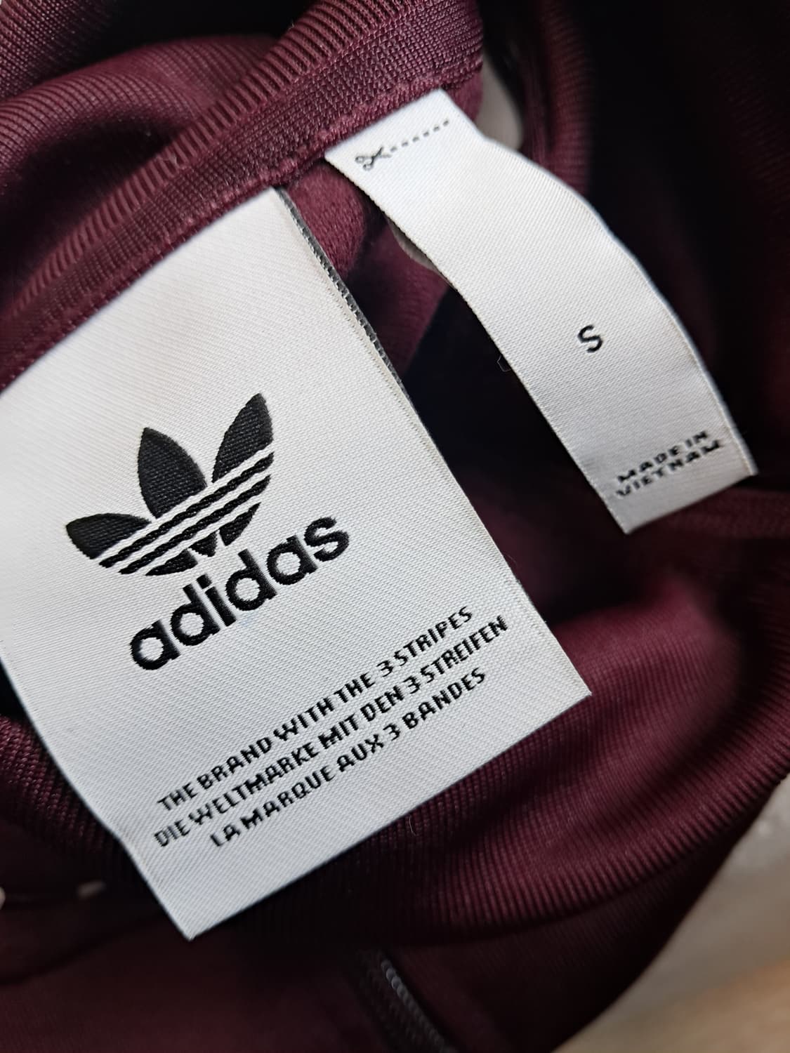 아디다스 져지 버건디 상품이미지2